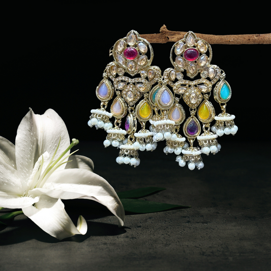 Ofro Roohani Phool Earrings