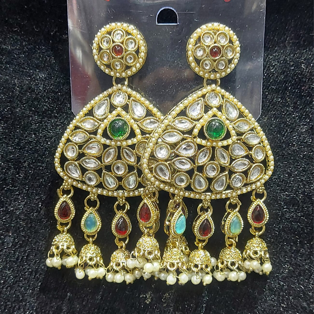 Ofro Meherbani Polki Earrings β¨