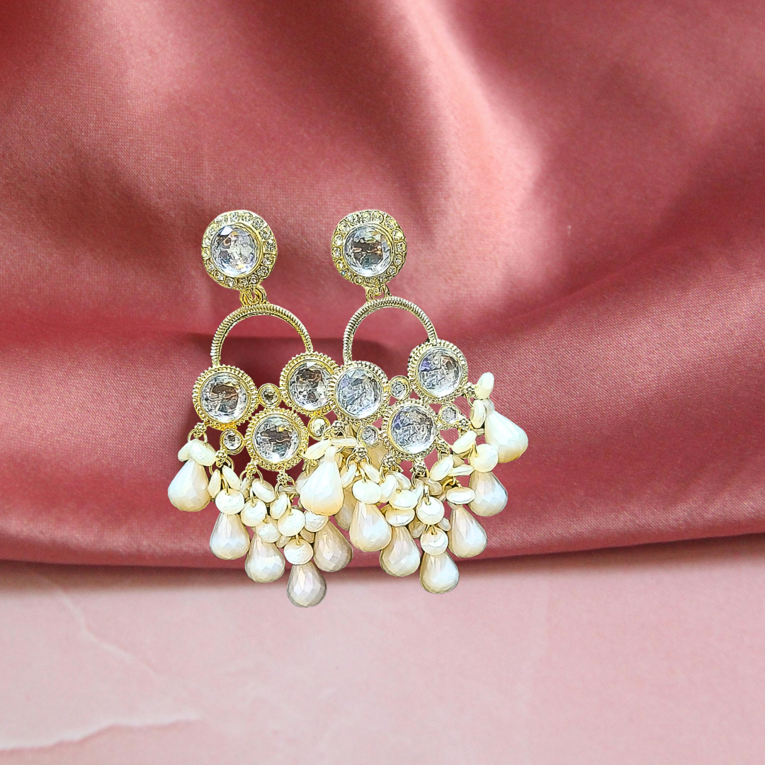 Ofro Round Luxe Teardrop Earrings