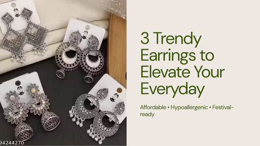 3 Trendy Earrings to Elevate Your Everyday Look