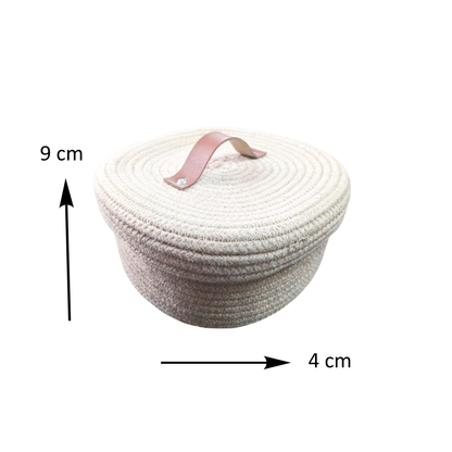 OFRO Mini Cotton Rope Storage Basket