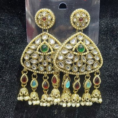 Ofro Meherbani Polki Earrings ✨