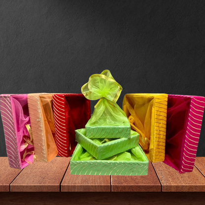 Festive Shagun Hamper ( Lehariya MDF )
