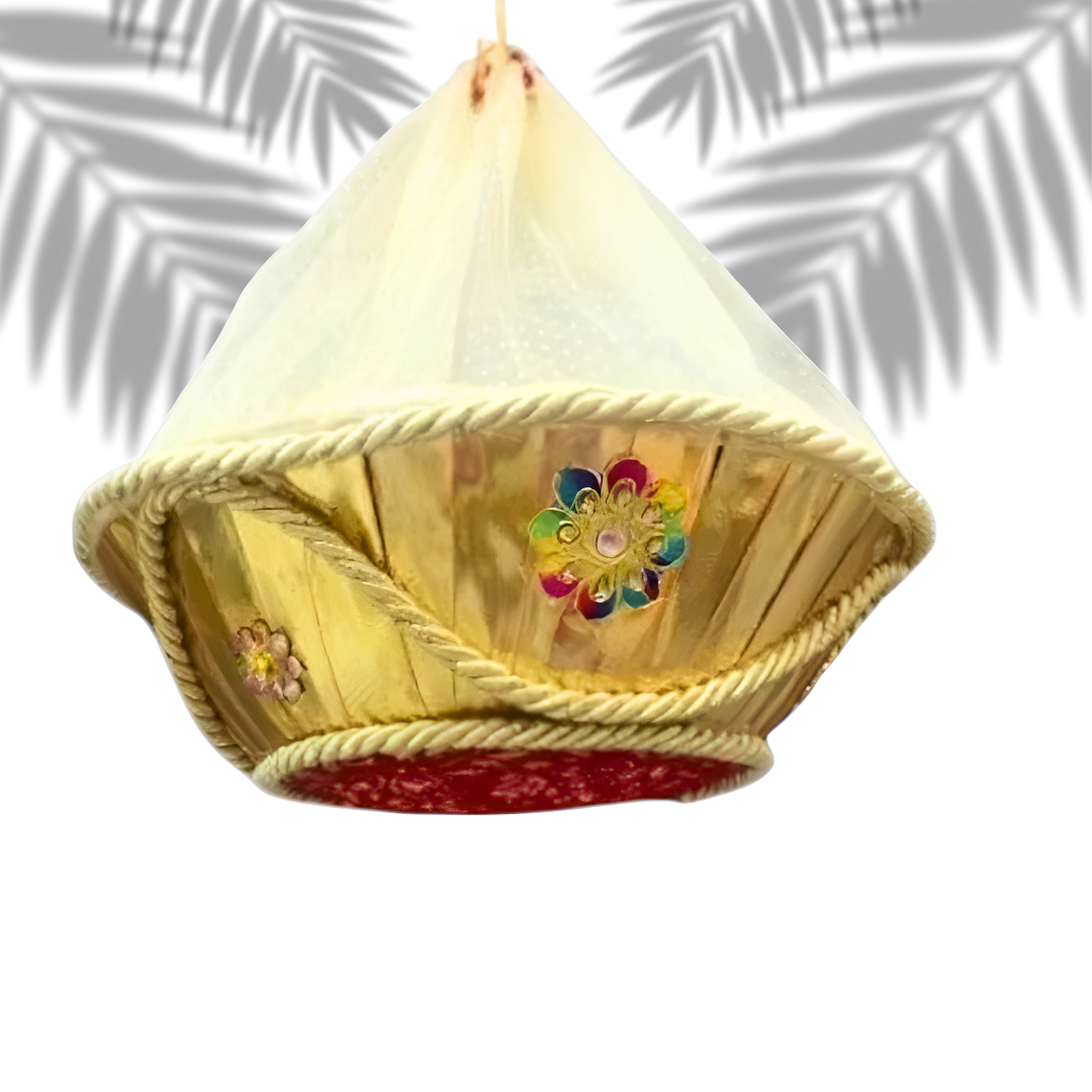 Golden Tradition Basket ( Gota Rassi Tokri )