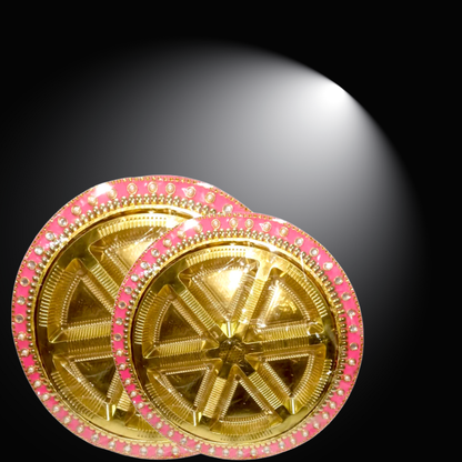 Designing Dryfruit Tray ( 6 Khana )