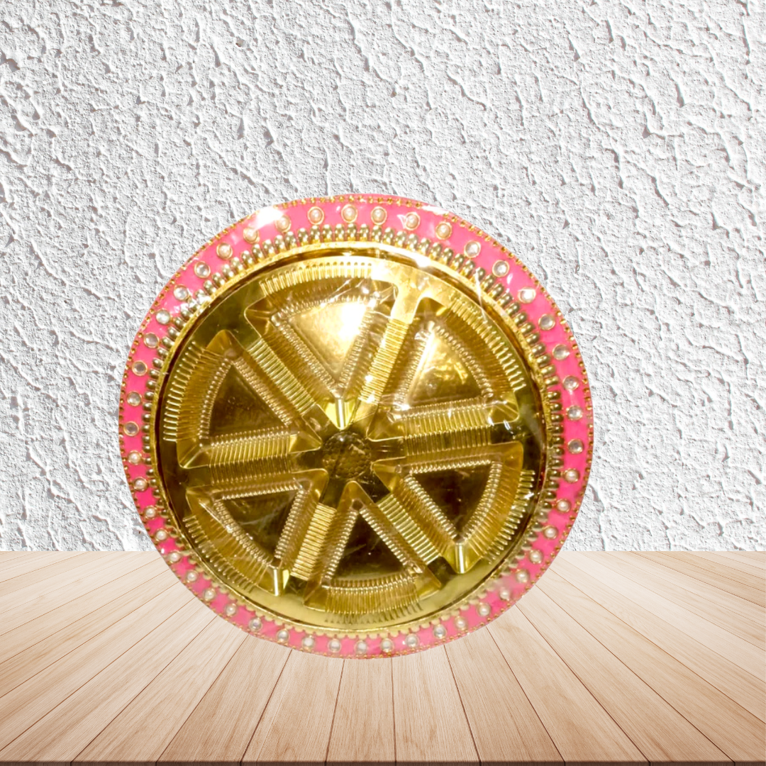 Designing Dryfruit Tray ( 6 Khana )