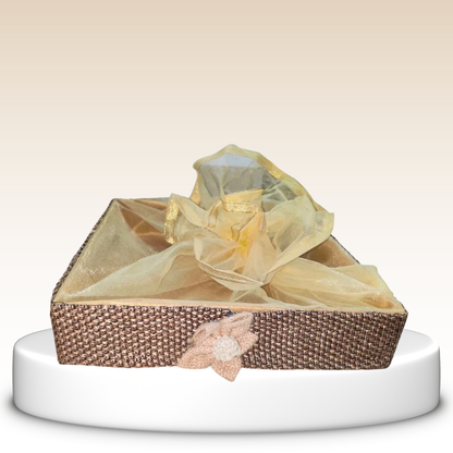 Brown Festive Hamper ( Brown Jute MDF )