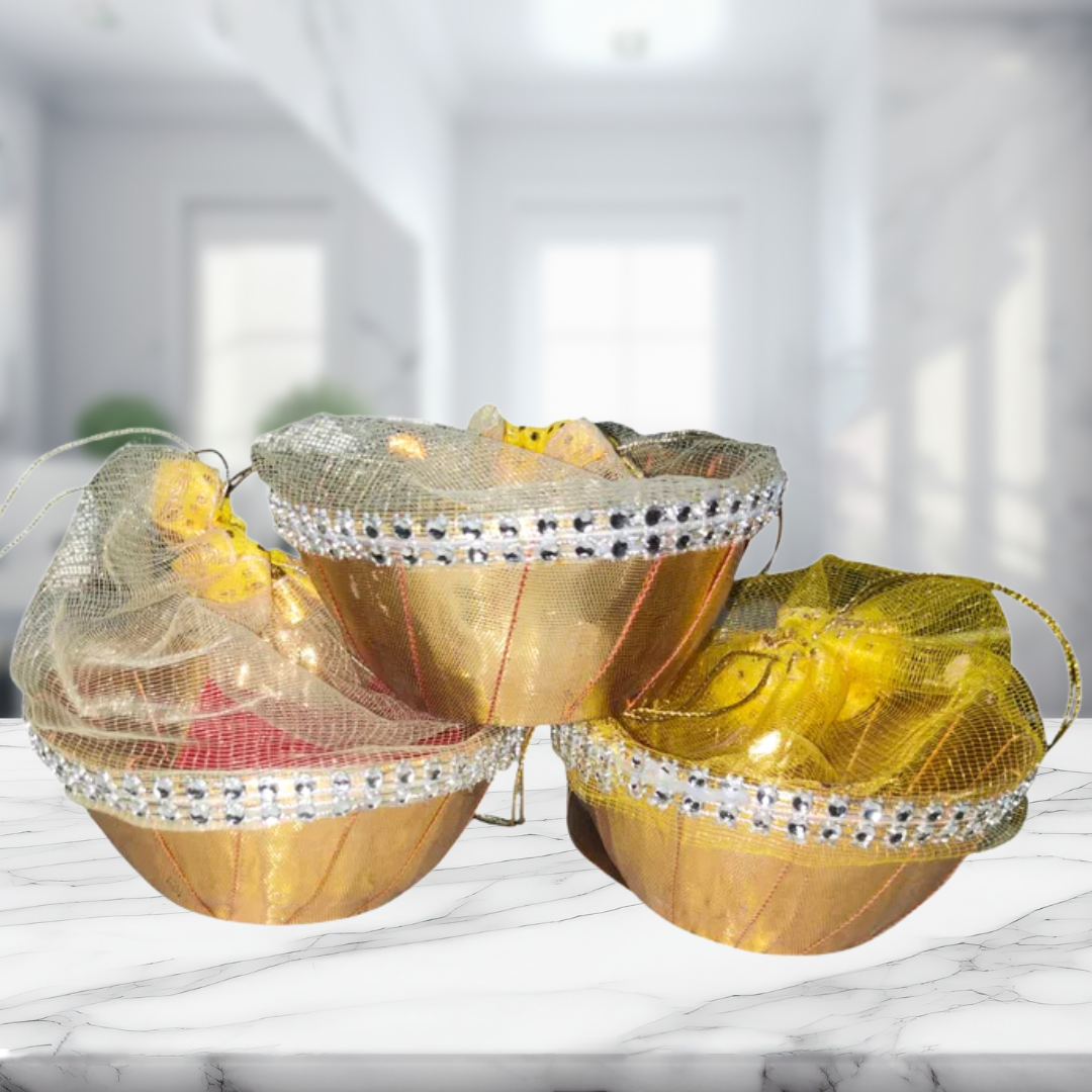 Golden Mini Basket ( Gota Chowti Tokri )