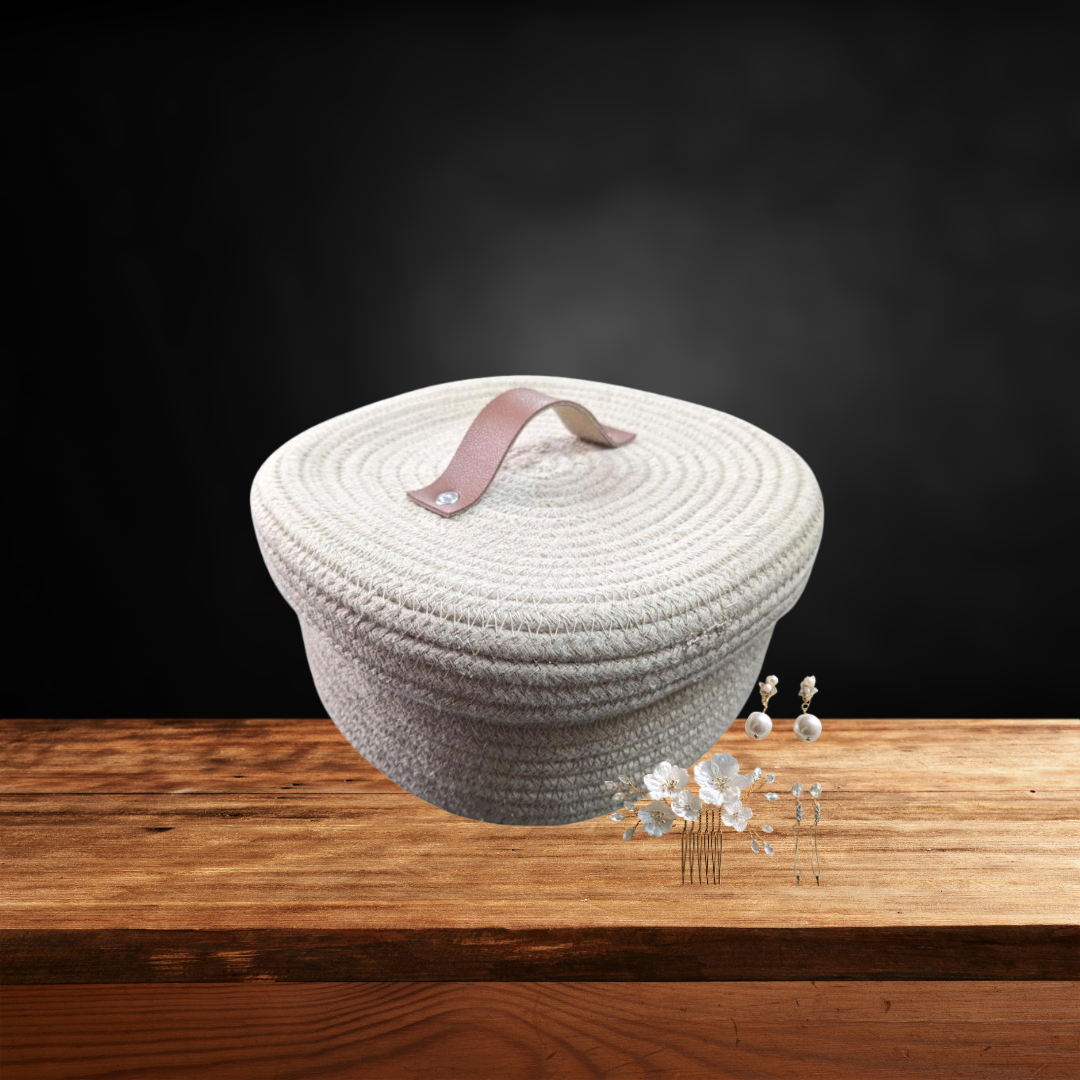 OFRO Mini Cotton Rope Storage Basket