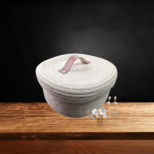 OFRO Mini Cotton Rope Storage Basket