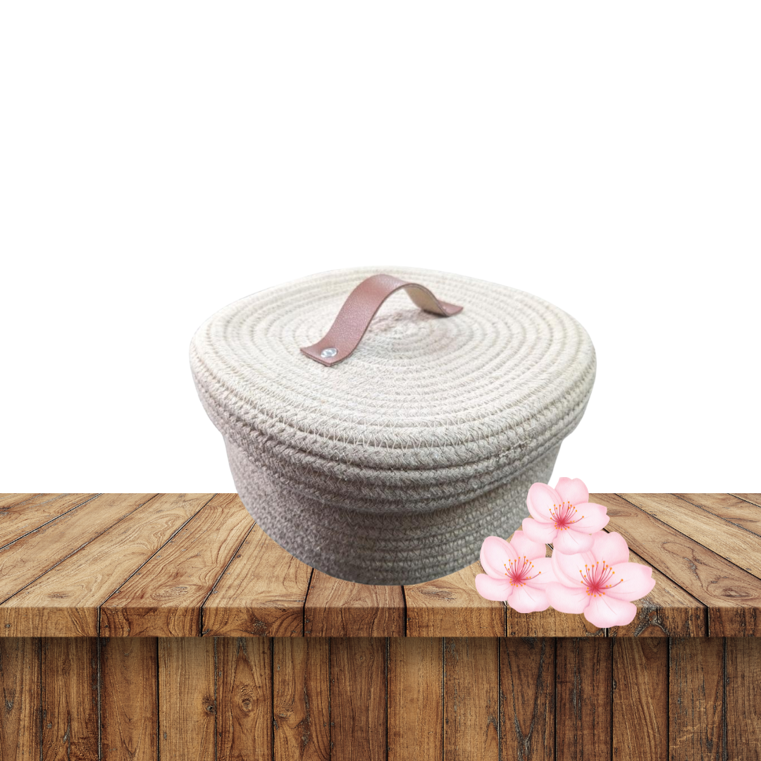 OFRO Mini Cotton Rope Storage Basket